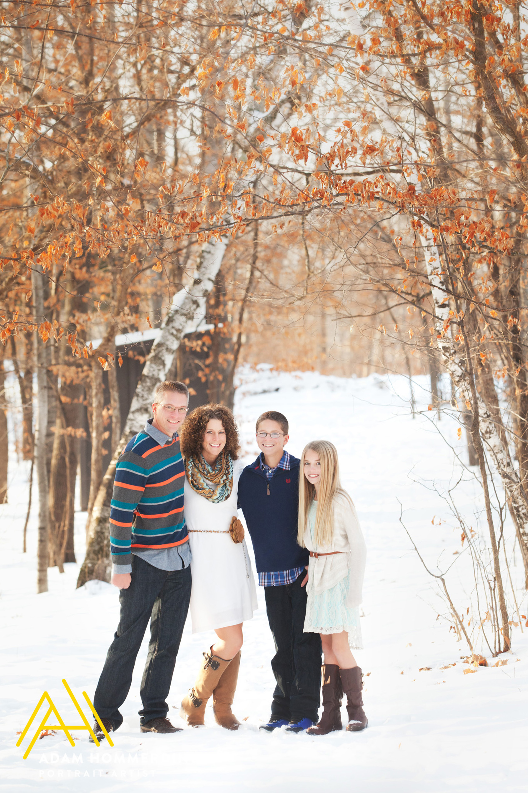Family Photos in the snow