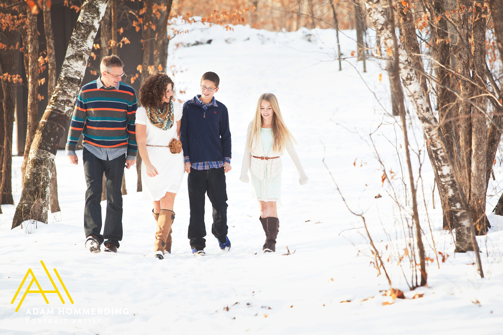 Monticello MN Family Photographer Winter Family Photos