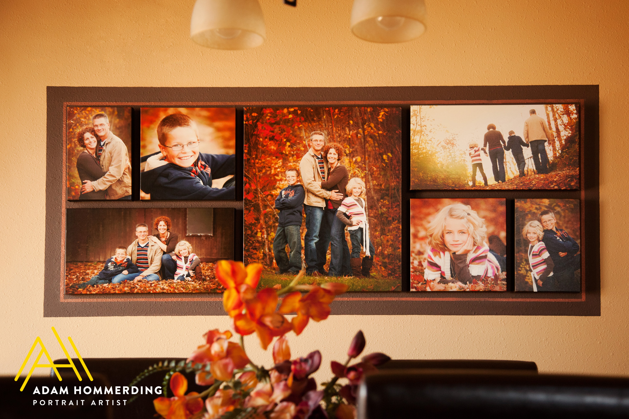 Fall Family Canvas Wall Art Collection Adam Hommerding Photography