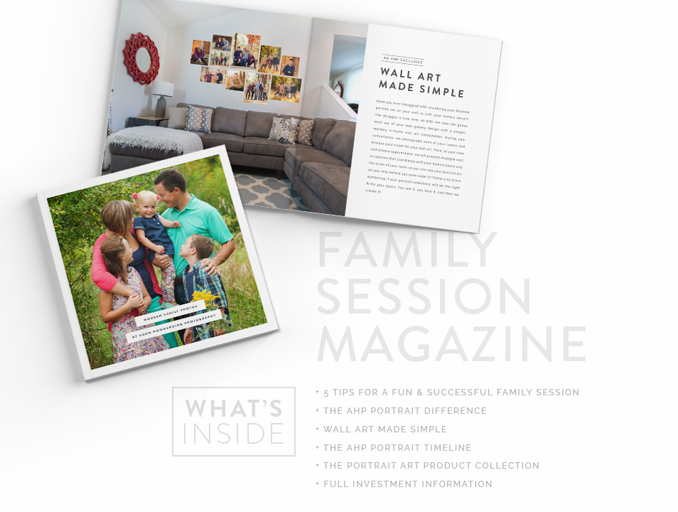 Adam Hommerding Photography Family Session Magazine