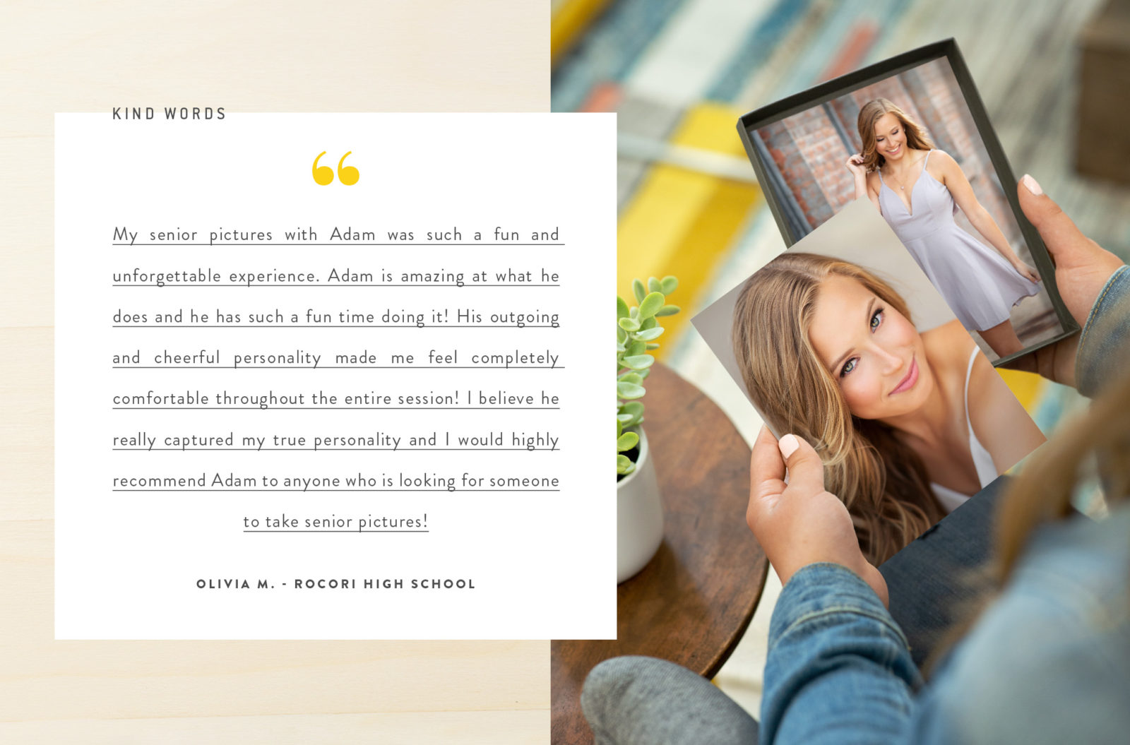 Cold Spring MN Senior Pictures // Olivia M. Adam Hommerding Photography