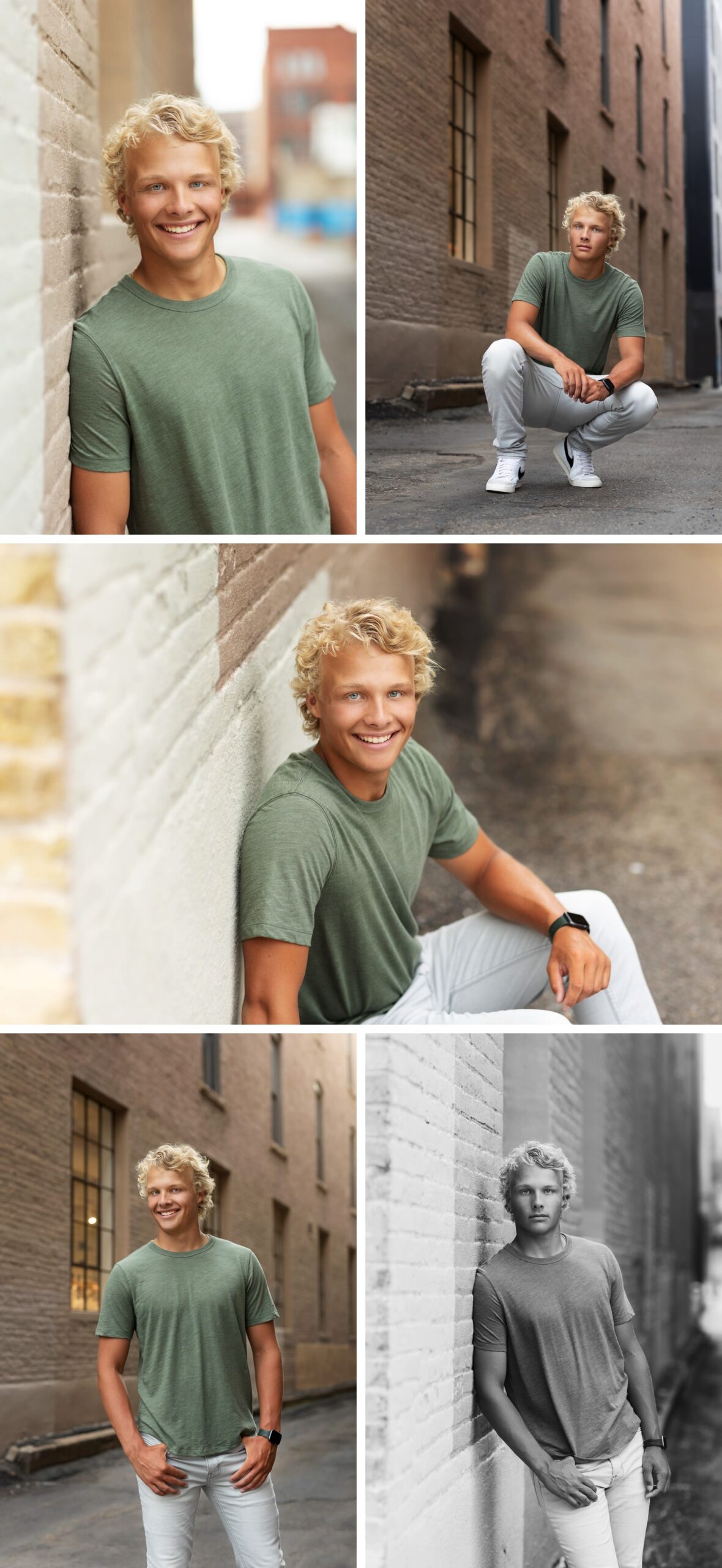 Casual Senior Photos for Boys Minneapolis