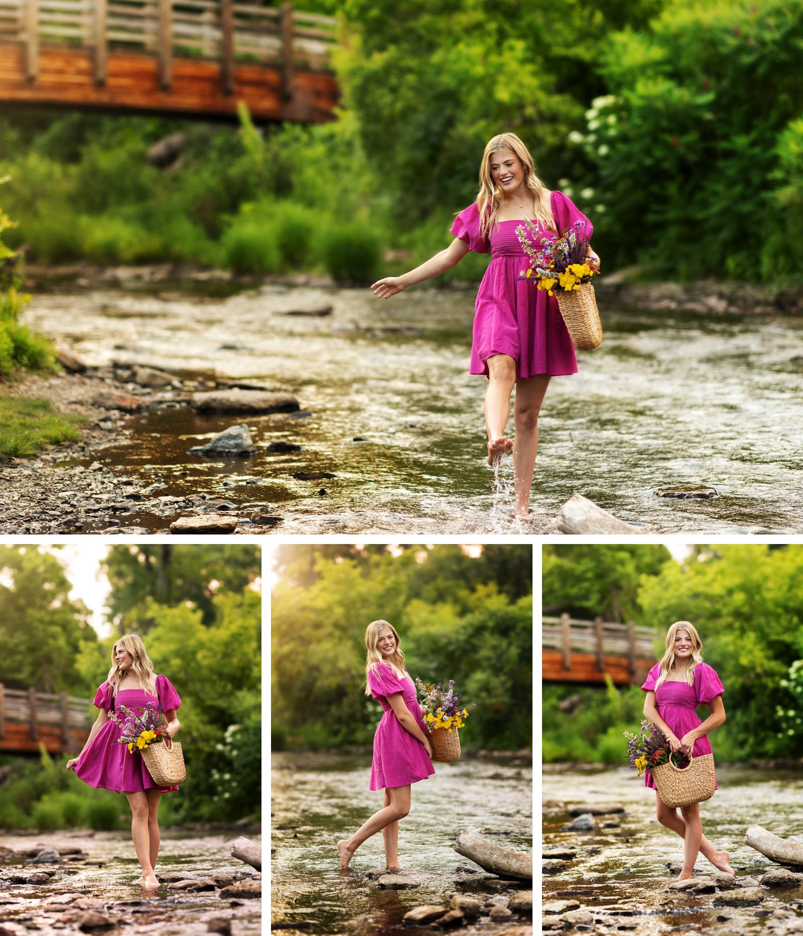 Senior Girl Photos Mississippi River Minneapolis