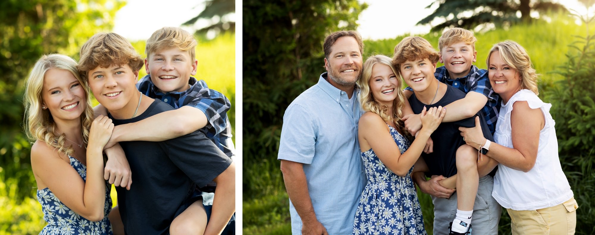 what to wear for family photos in the summer in Minnesota