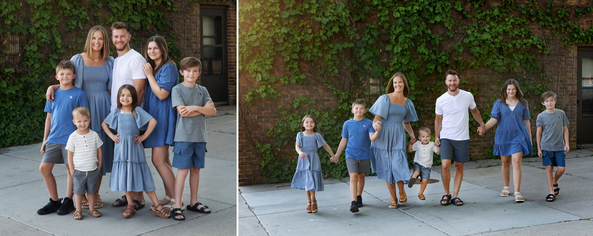Playful Family Pictures in Central Minnesota