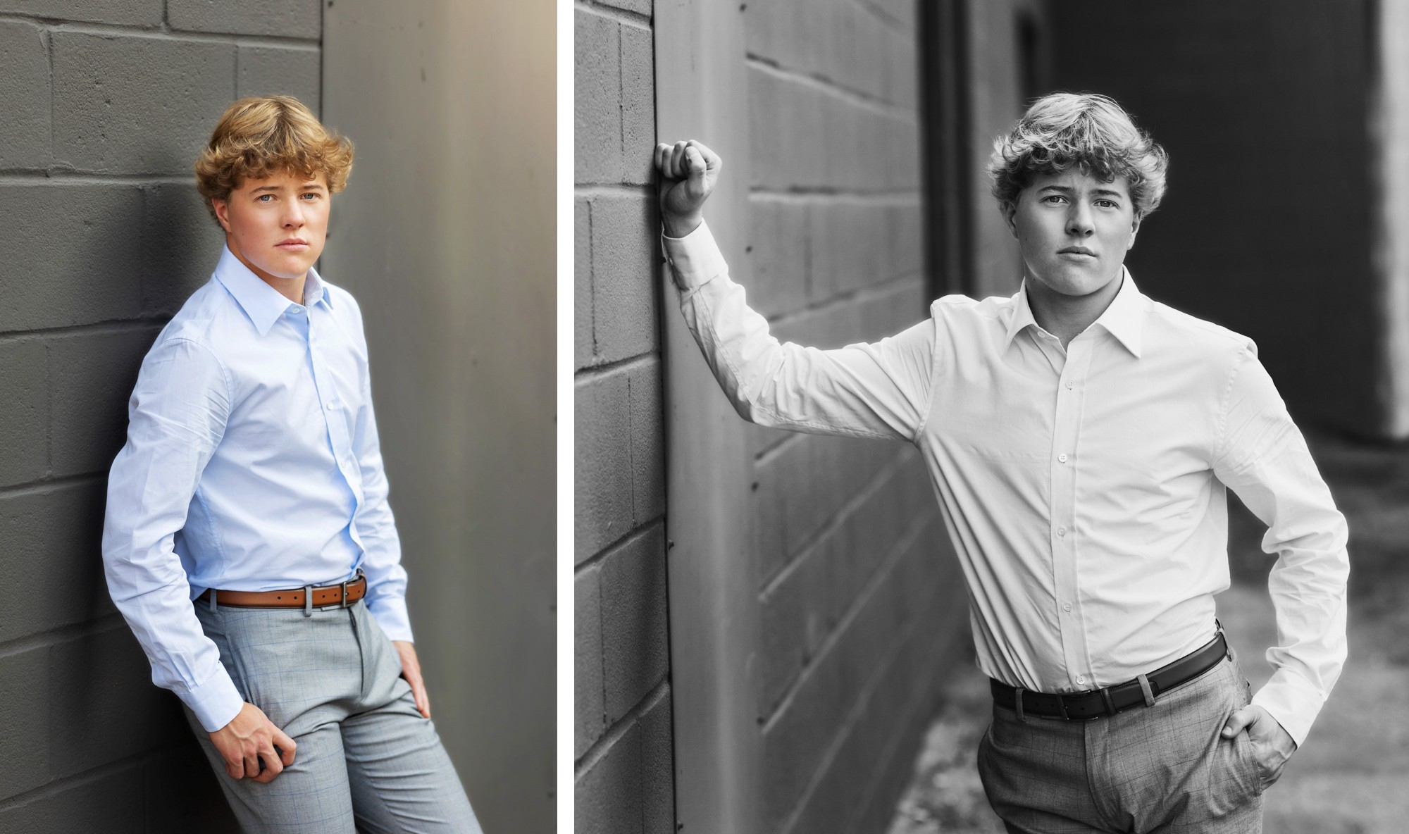 Urban senior photos for Becker High School senior in Minneapolis