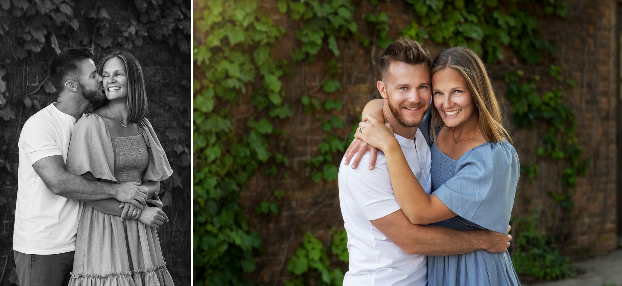 Natural family portraits taken outdoors in Buffalo MN during summer