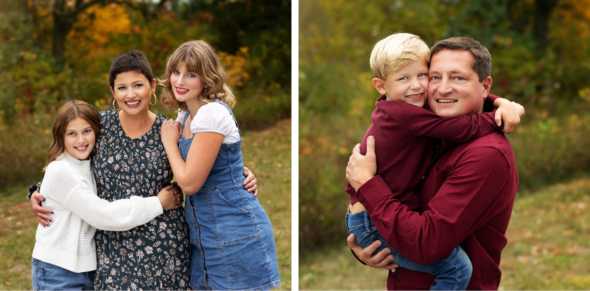 Adorable Family Photos in Sartell MN Fall Colors