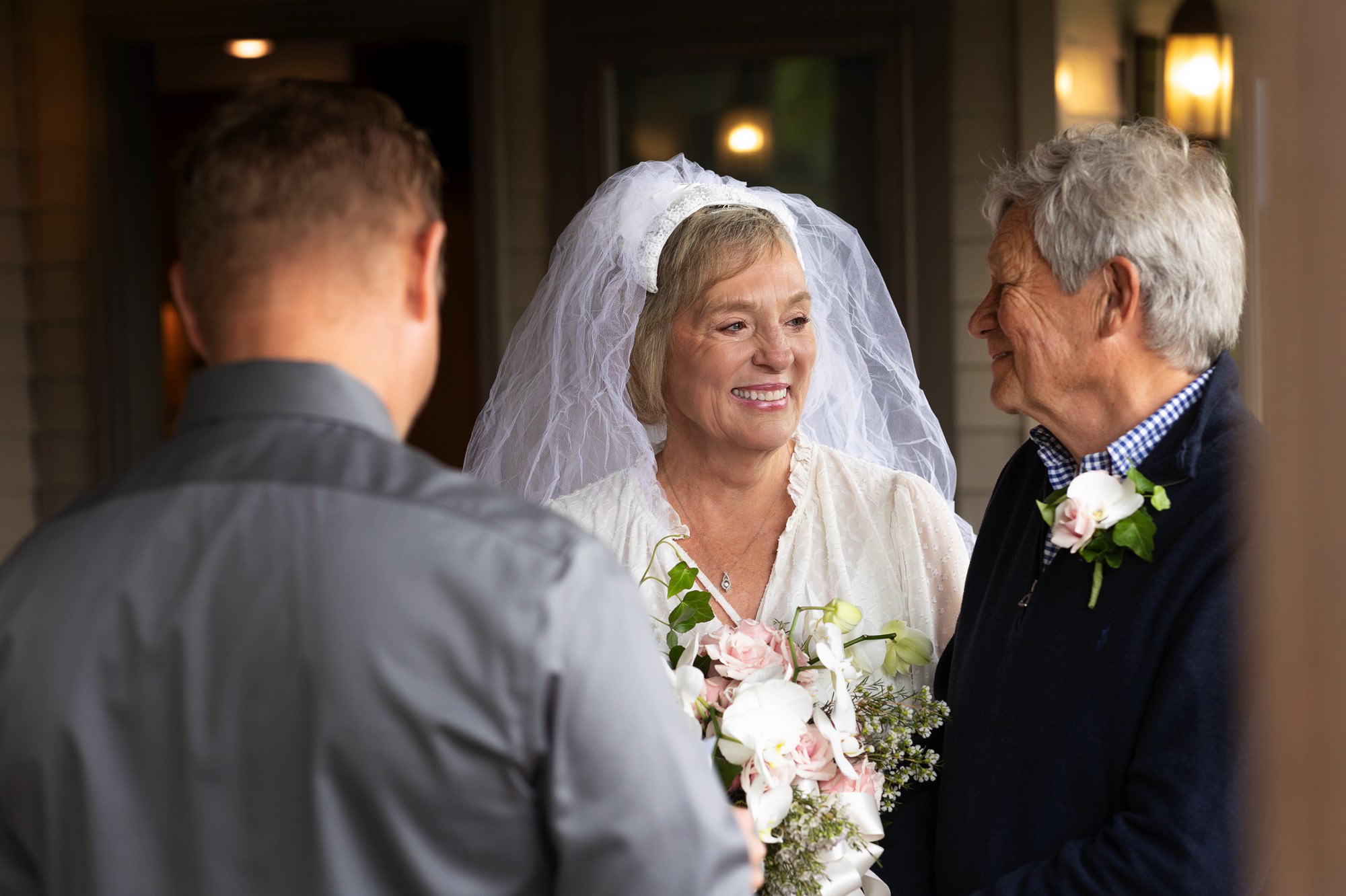 Surprise Vow Renewal after extended family session