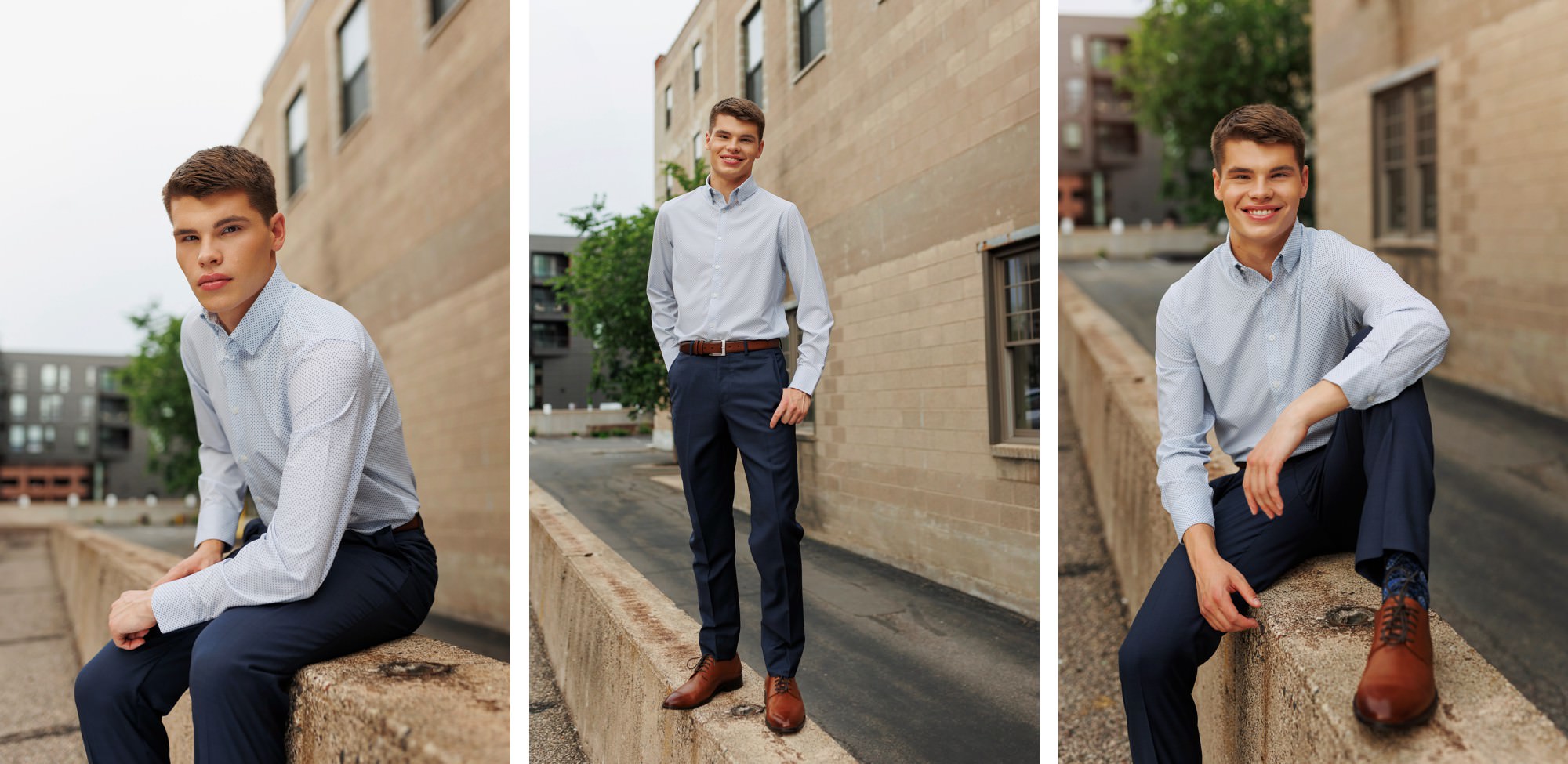 semi-formal senior pictures in Minneapolis of St.Cloud senior